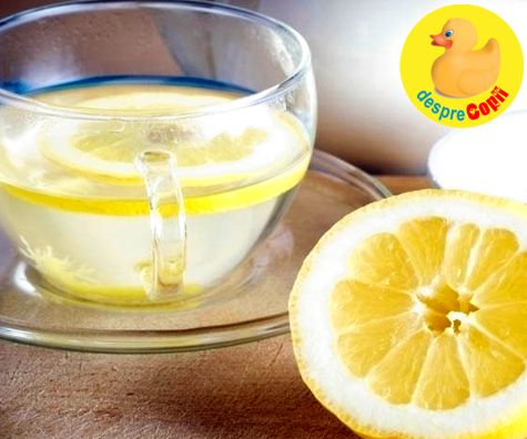 15 motive sa bei in fiecare dimineata apa cu lamaie