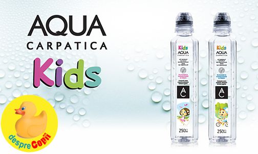 (P) AQUA Carpatica Kids - ideala pentru hidratarea copiilor