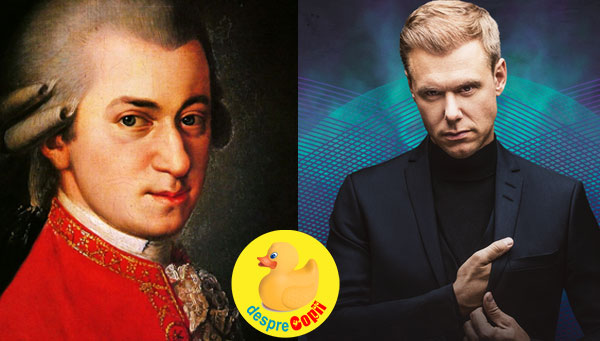 Armin van Buuren sau Mozart la ora de muzica?
