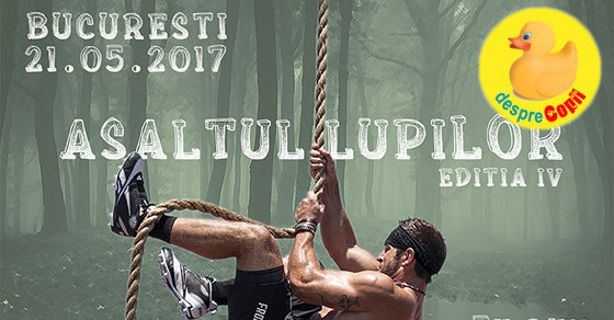 Accepta provocarea cursei cu obstacole Asaltul Lupilor