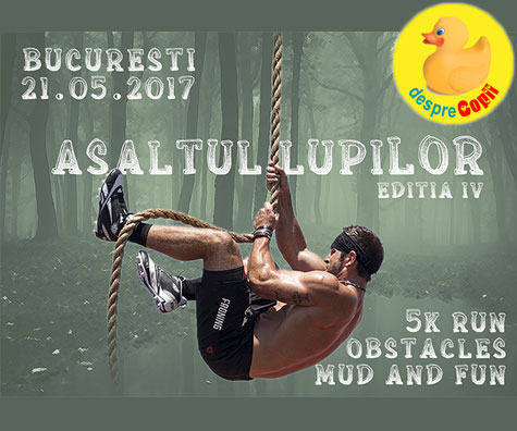 Accepta provocarea cursei cu obstacole Asaltul Lupilor