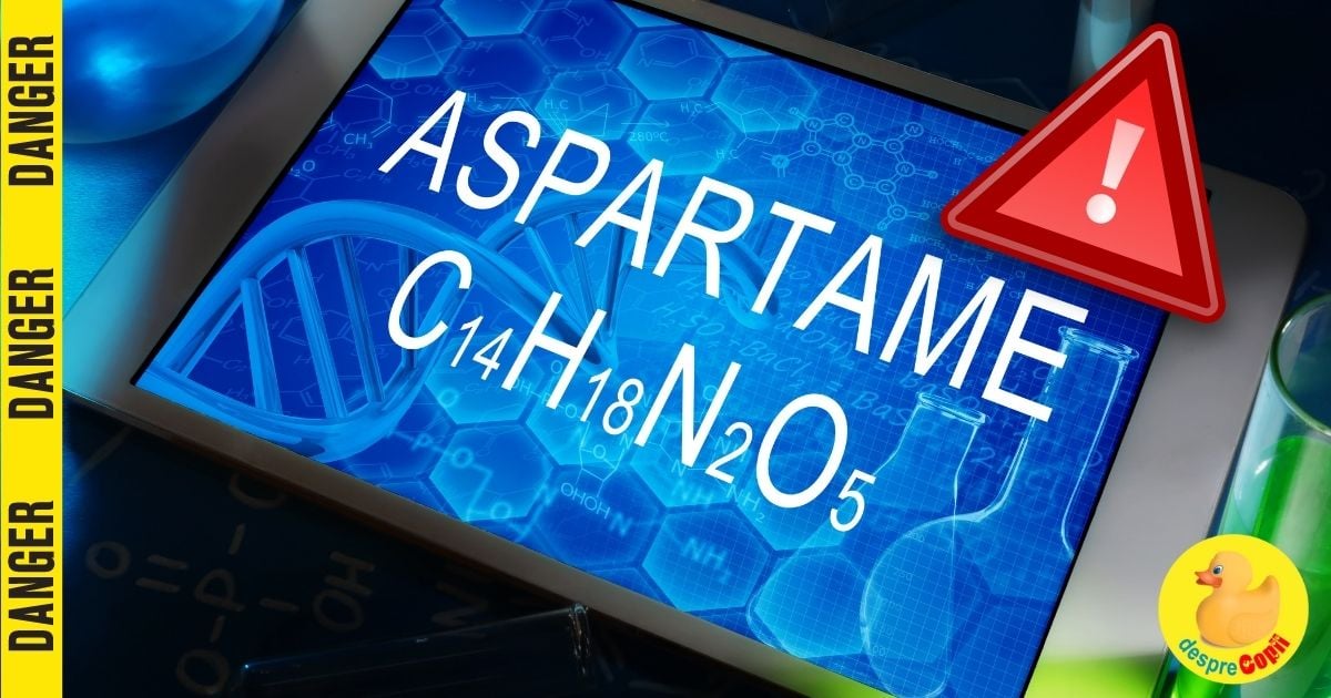 Aspartamul: indulcitor artificial - este clasificat drept posibil cancerigen de catre Agentia OMS de Cercetare a Cancerului