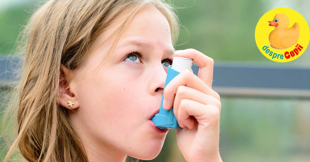 Astmul la copil: simptome, cauze si tratament