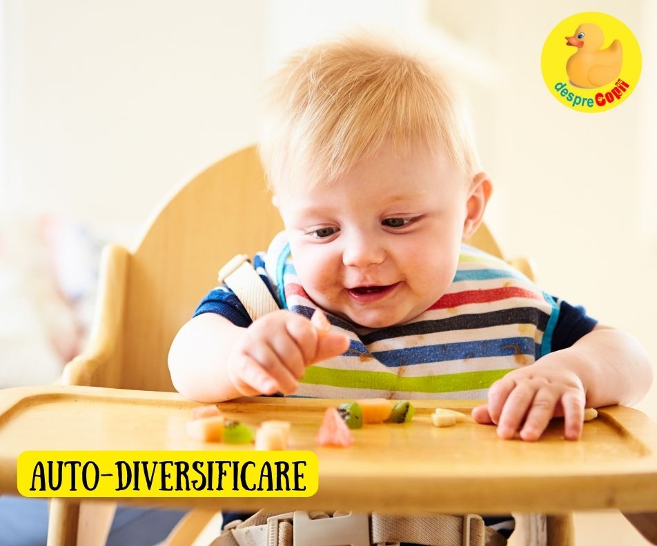 Invata-ti bebelusul sa cunoasca si sa aprecieze alimentele: metoda Rapley (auto-diversificarea bebelusului)