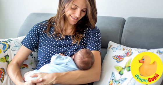 Avantajele alaptarii pentru bebelus si mamica