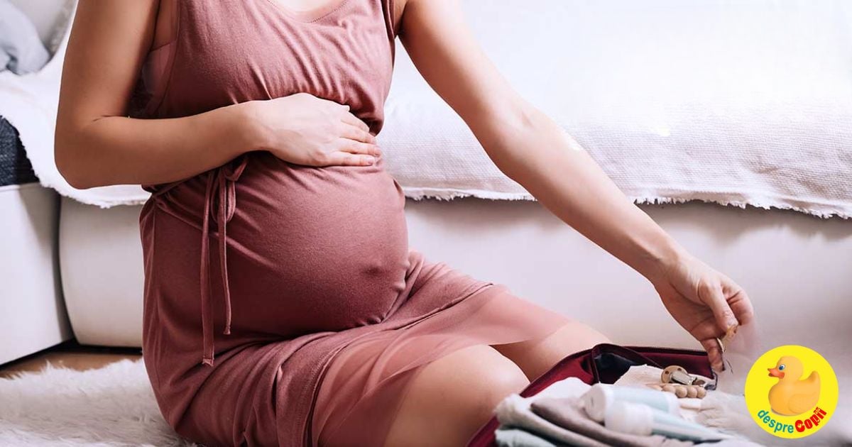 Bagajul meu de maternitate este gata. Iata lista mea completa - jurnal de sarcina