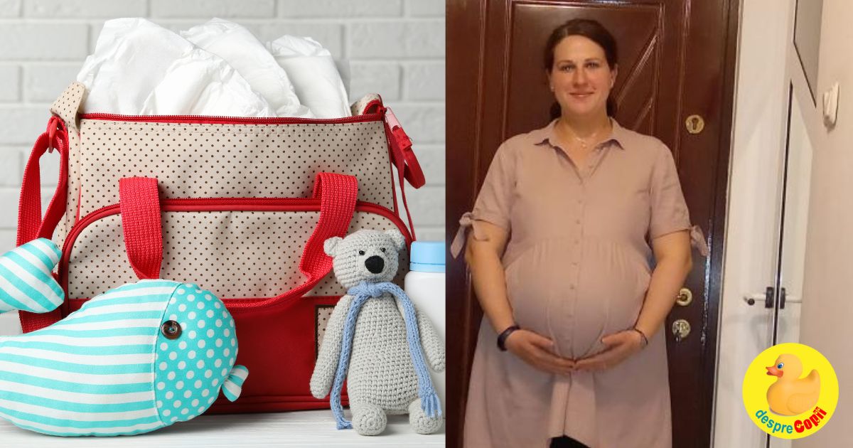 Bagajul de maternitate pentru nasterea prin cezariana la spitalul Elias - jurnal de sarcina