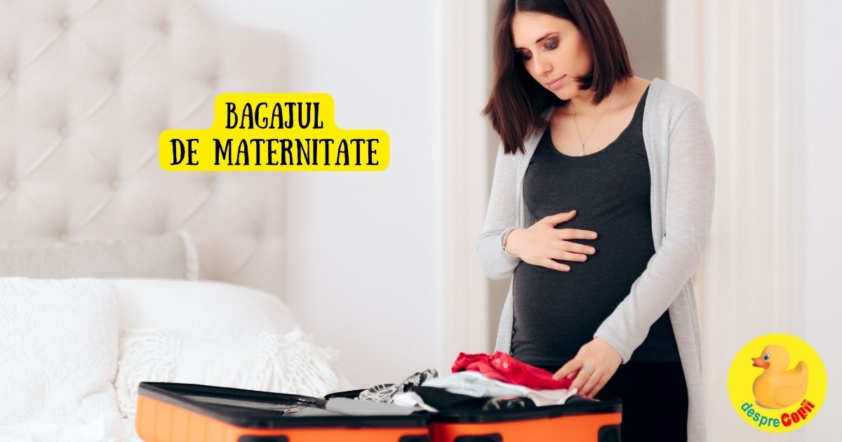 Cele mai utile obiecte din bagajul de maternitate - top 5 - din experienta mamicilor