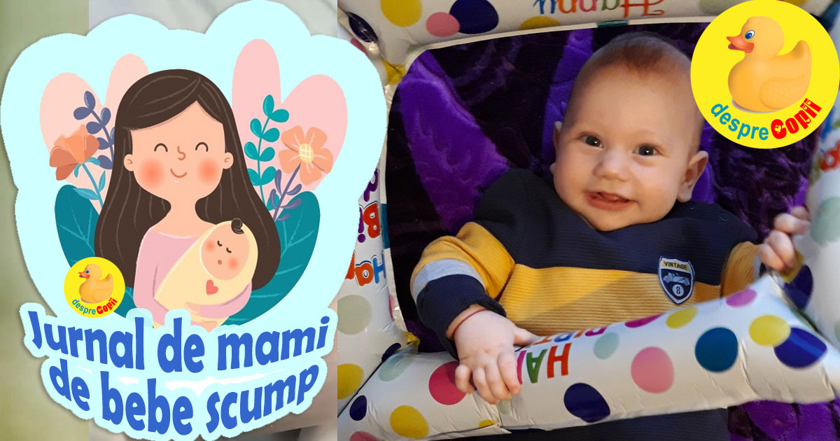 Bebe la 6 luni: anxietatea de separare si tentatia televizorului - jurnal de mami de bebe scump