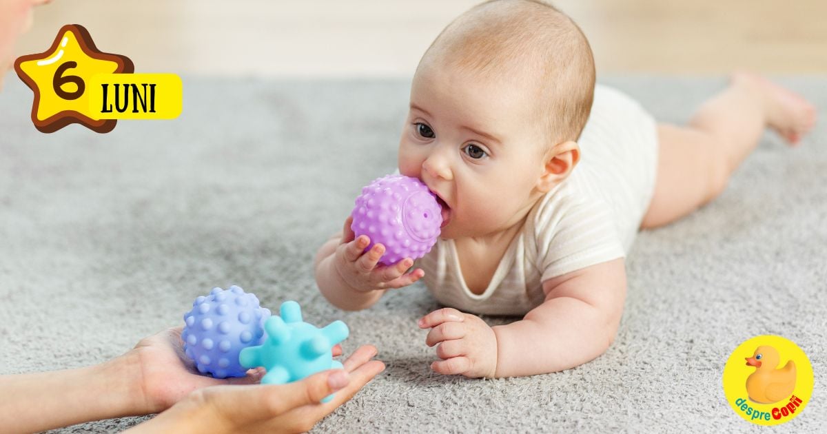 Activitati de joaca educative pentru bebelusul de 6 luni si cele mai bune jucarii educationale la aceasta varsta