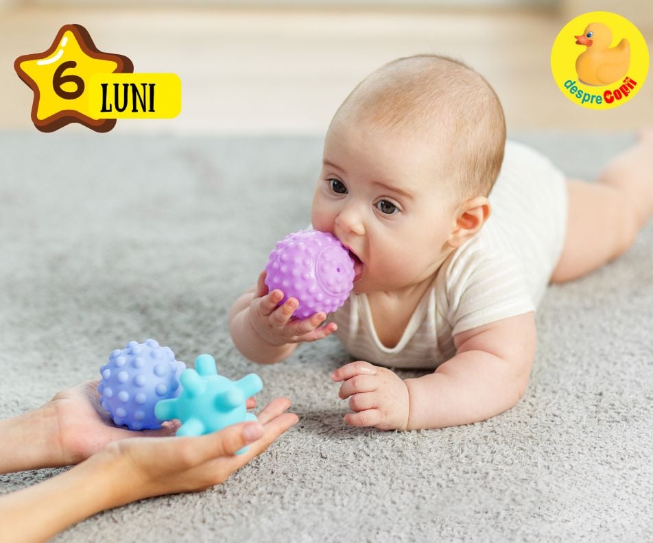 Activitati de joaca pentru bebelusul de 6 luni