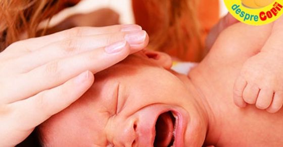 Cand bebelusul este agitat si nervos: 5 modalitati de a-l calma