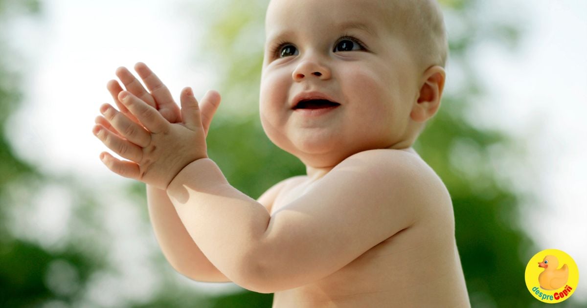 Cand incep bebelusii să aplaude si de ce aceasta activitate trebuie incurajata - dezvoltarea bebelusului