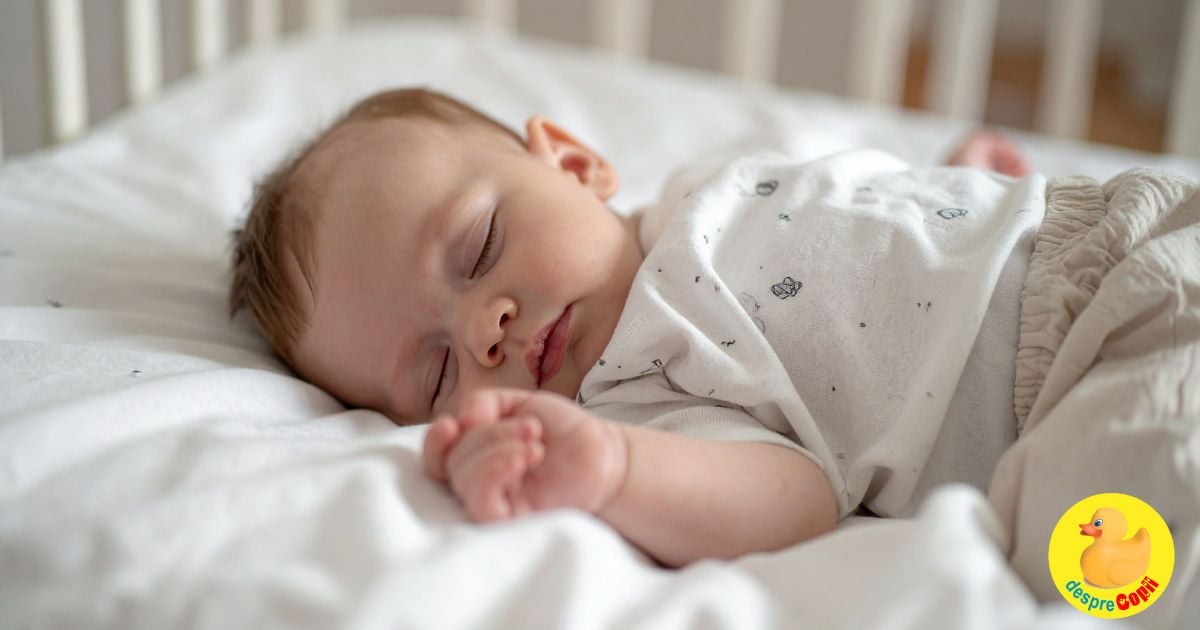 Reguli si mituri despre somnul bebelusului. Trebuie sa fie liniste totala ca bebe sa poata dormi - asta trebuie sa stii de la inceput