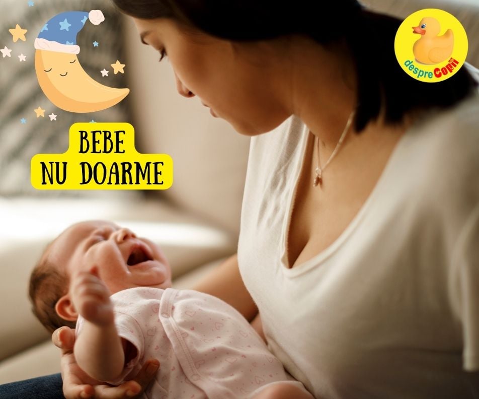 Cand bebelusul nu doarme noaptea -  iata 9 motive