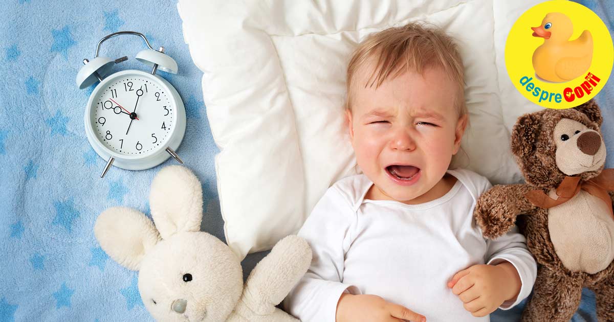Bebelusii care nu dorm bine sunt super inteligenti