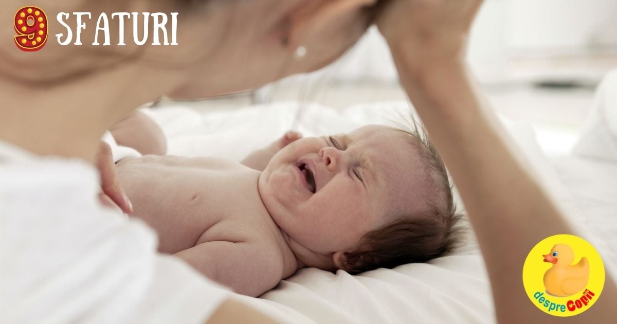 Bebelusul nou-nascut nu doarme suficient si este agitat: aceste 9 sfaturi pot shimba situatia