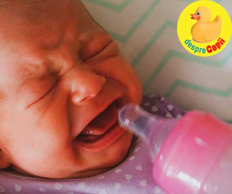 Greselile mamicilor de bebelusi -  prepararea incorecta a laptelui formula si modul gresit in care bebe e atasat la san