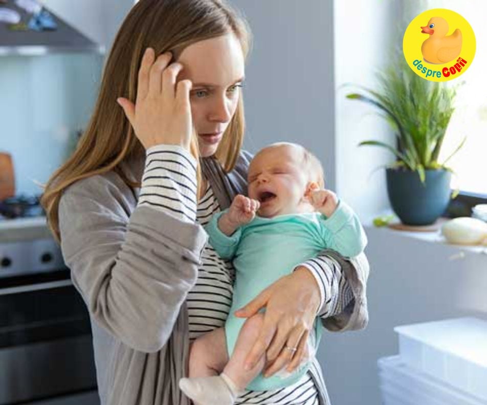 Bebelusul plange non-stop? Iata 14 sfaturi cu care il poti calma