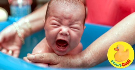 Cand bebe plange la baie: iata ce trebuie sa stii mamico