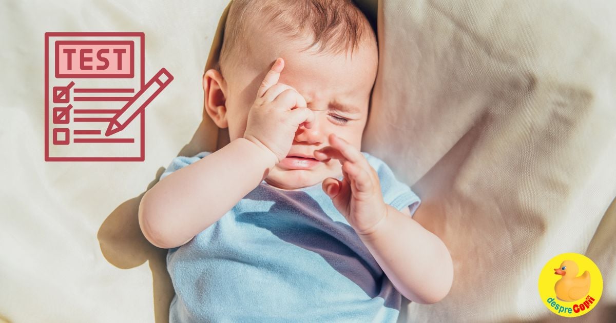 Stii sa interpretezi plansul bebelusului ? Fa acest TEST si vei afla