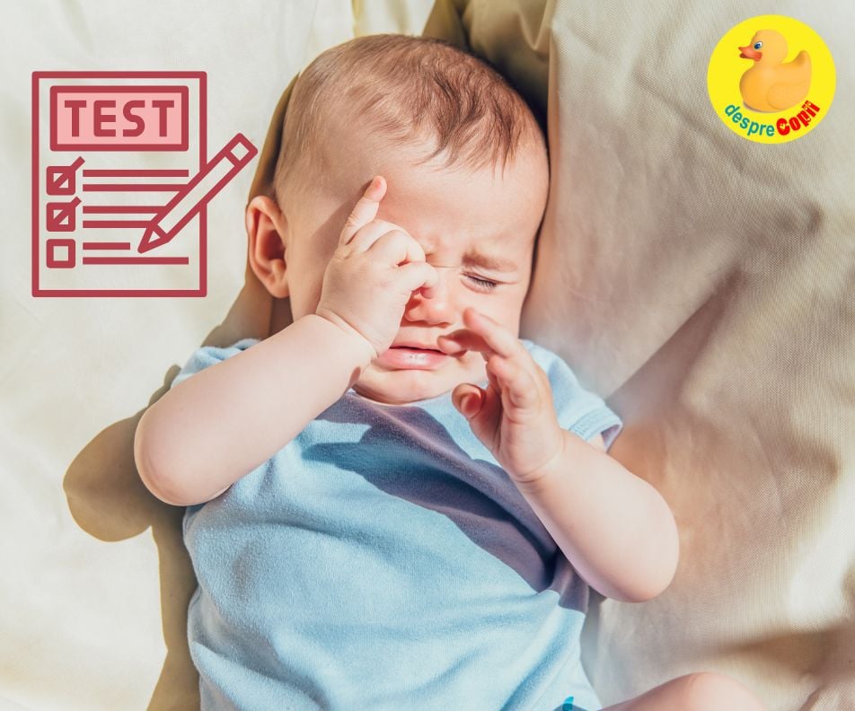 Stii sa interpretezi plansul bebelusului ? Fa acest TEST si vei afla