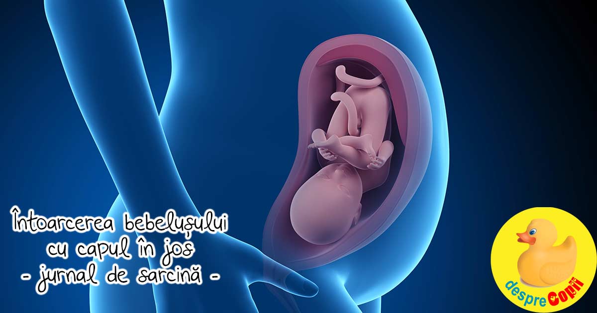Intoarcerea bebelusului cu capul in jos in saptamana 28 de sarcina - jurnal de sarcina