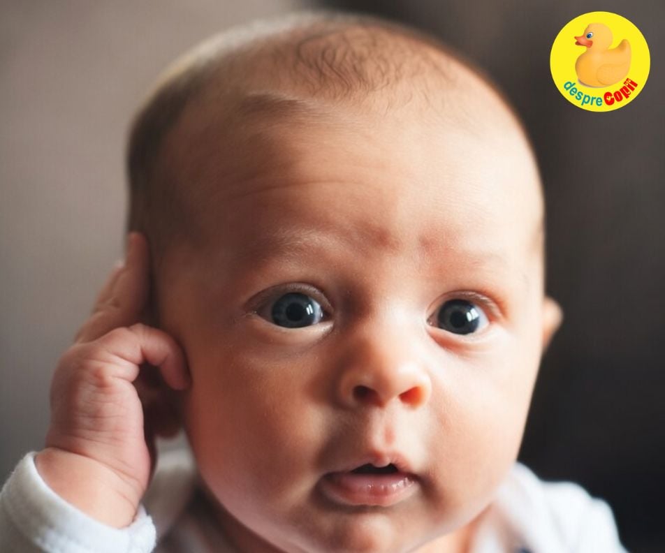 Bebelusul se trage de urechi? Iata sfatul medicului pediatru