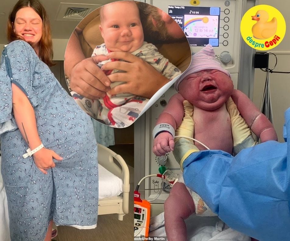O femeie care a nascut un bebelus gigantic de 6 kg dezvaluie adevarul despre nastere