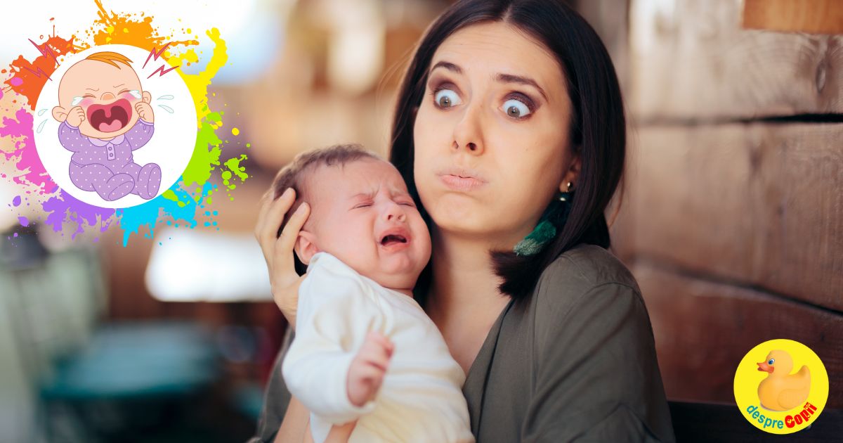 Cum sa faci fata plansului bebelusului tau -  6 sfaturi si principii