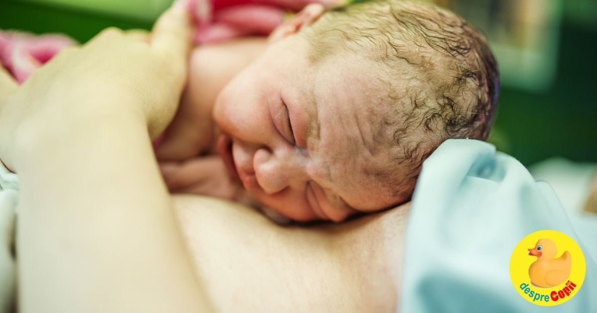 Taierea prea grabita a cordonului ombilical poate afecta sanatatea bebelusului - iata cat trebuie intarziat si de ce