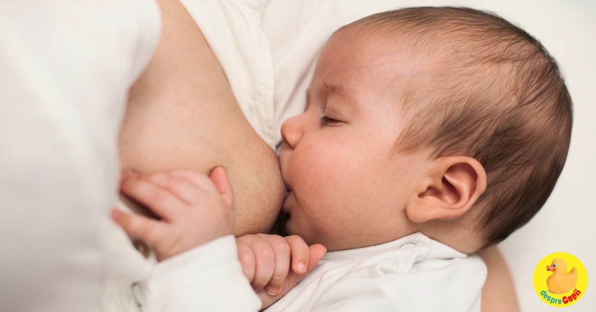 Bebelusii alaptati au intestinele mai sanatoase: un sistem digestiv mai sanatos si mai multa imunitate