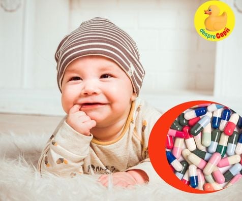 Antibioticele si bebelusii - tratament salvator sau risc uriaș pentru bebeluși?