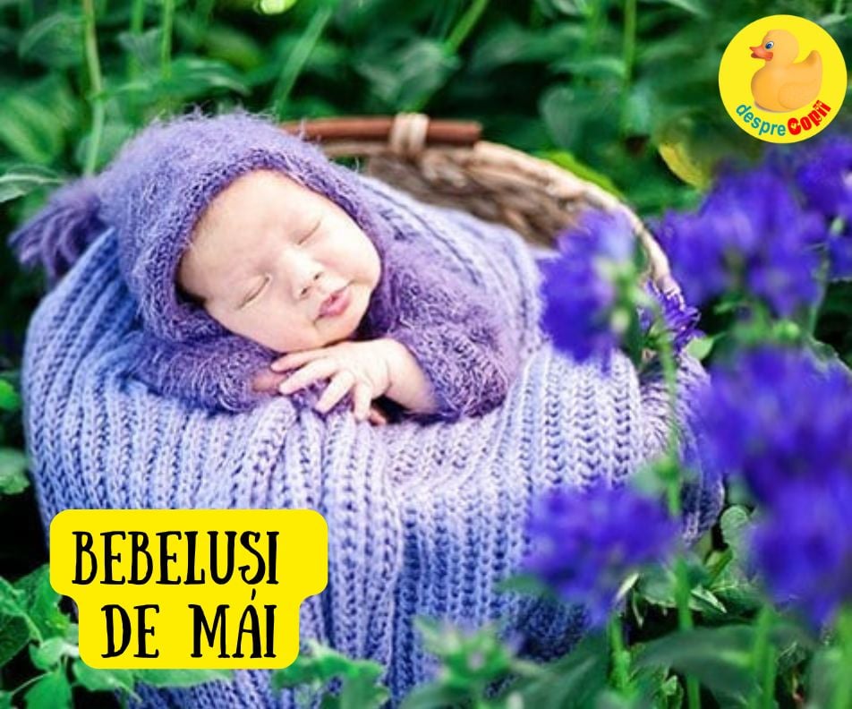 Bebelusii nascuti in mai -  8 lucruri interesante despre ei