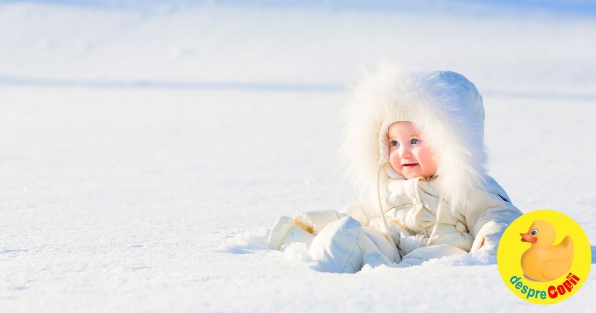 9 lucruri absolut speciale despre bebelusii de Ianuarie