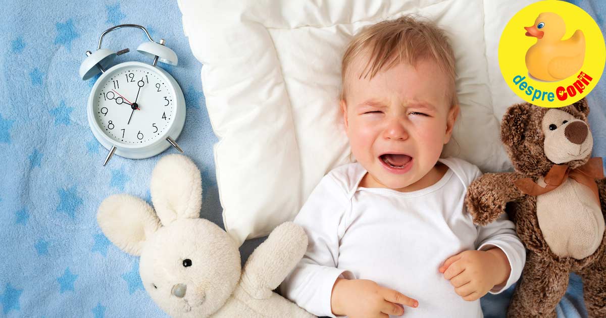 Bebelusul e agitat? Iata 10 motive pentru care nu isi gaseste linistea si nu poate dormi