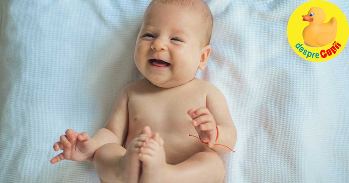 9 moduri prin care iti poti face bebelusul sa rada de fericire