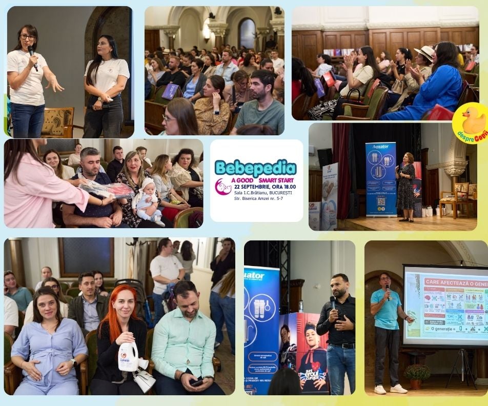 Bebepedia „A Good Smart Start” editia Bucuresti. Peste 200 de parinti au fost alaturi de noi pentru informație medicală, educație și soluții practice pentru un start sănătos în viață