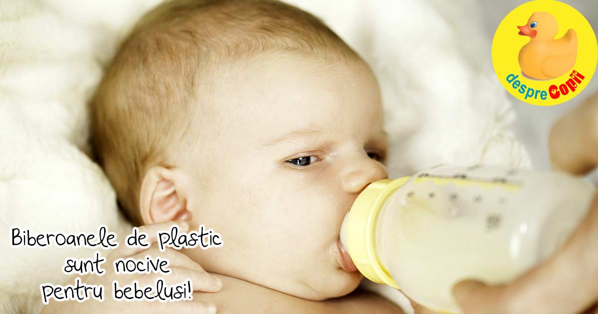 Bebelusii hraniti cu biberonul inghit milioane de microparticule de plastic pe zi - alerta de sanatate majora