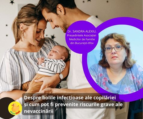 Bolile infectioase ale copilariei si cum pot fi prevenite riscurile grave ale nevaccinarii - sfatul medicului de familie