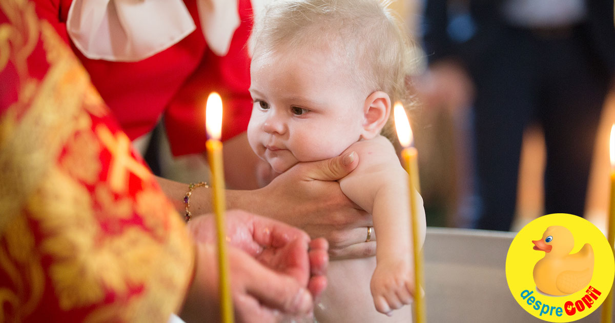 Botezul bebelusului: cele mai frecvente intrebari si raspunsuri