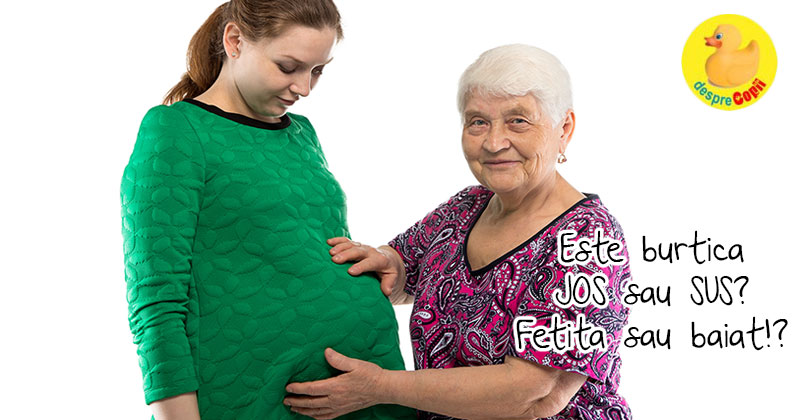 Poti ghici sexul bebelusului dupa forma burtii sau dupa greturi?