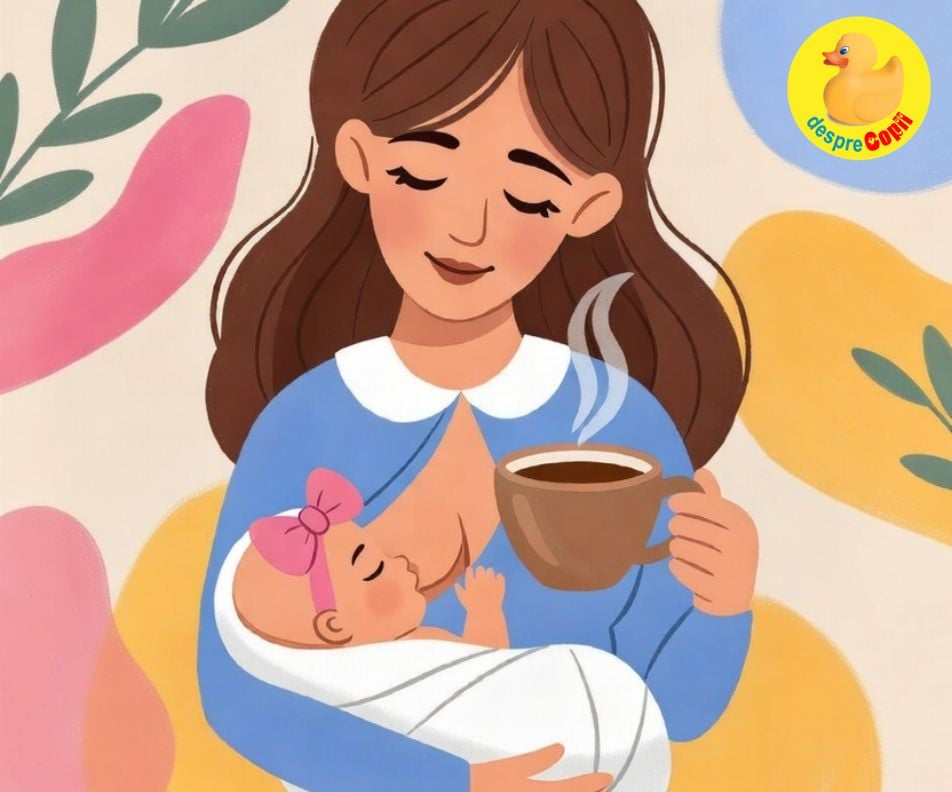 Cafeaua și alăptare - 4 lucruri de știut despre acest ritual care iti poate oferi extra energie