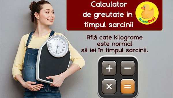 Calculator de greutate in sarcina