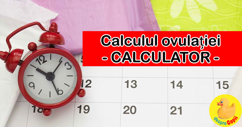 Calculul ovulatiei - calculator esential daca vrei sa ramai insarcinata