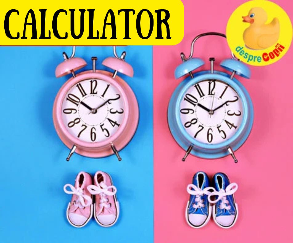 Calculatorul sexului bebelusului din burtica - vezi daca va fi fetita sau baietel
