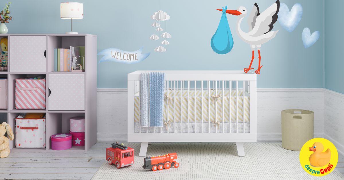 Camera lui bebe este finalizata: albastru nu e numai pentru baieti - jurnal de sarcina