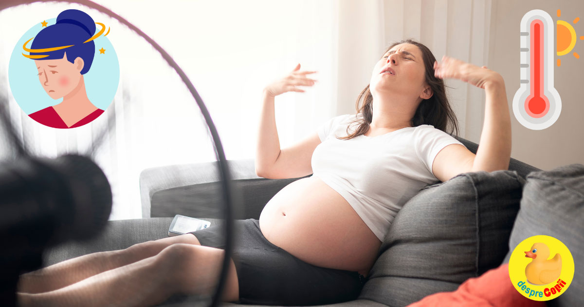 Saptamana 25 si efectele caniculei in sarcina - jurnal de sarcina