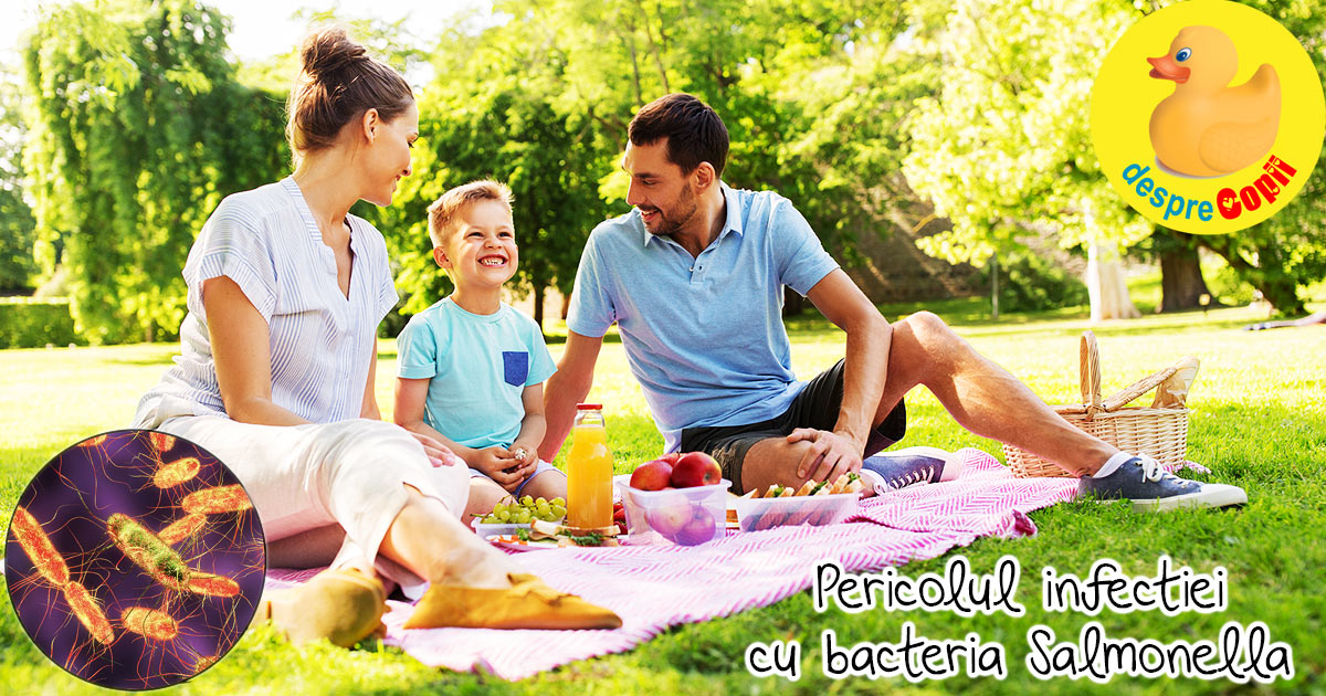 Sezonul gratarelor, picnicurilor si a salmonellei. Iata care sunt simptomele infectiei si cum ne protejam familia.