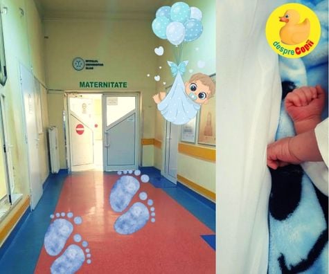 Dupa 3 luni de repaus la pat am nascut un bebe in conditii de privat - cezariana la Spitalul Elias din Bucuresti